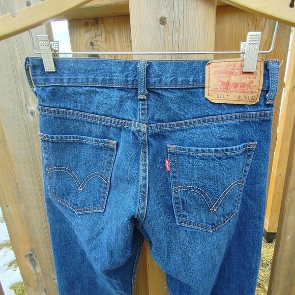 Levi's 511 29x32 Women's Jeans Denim - Picture 7 of 8